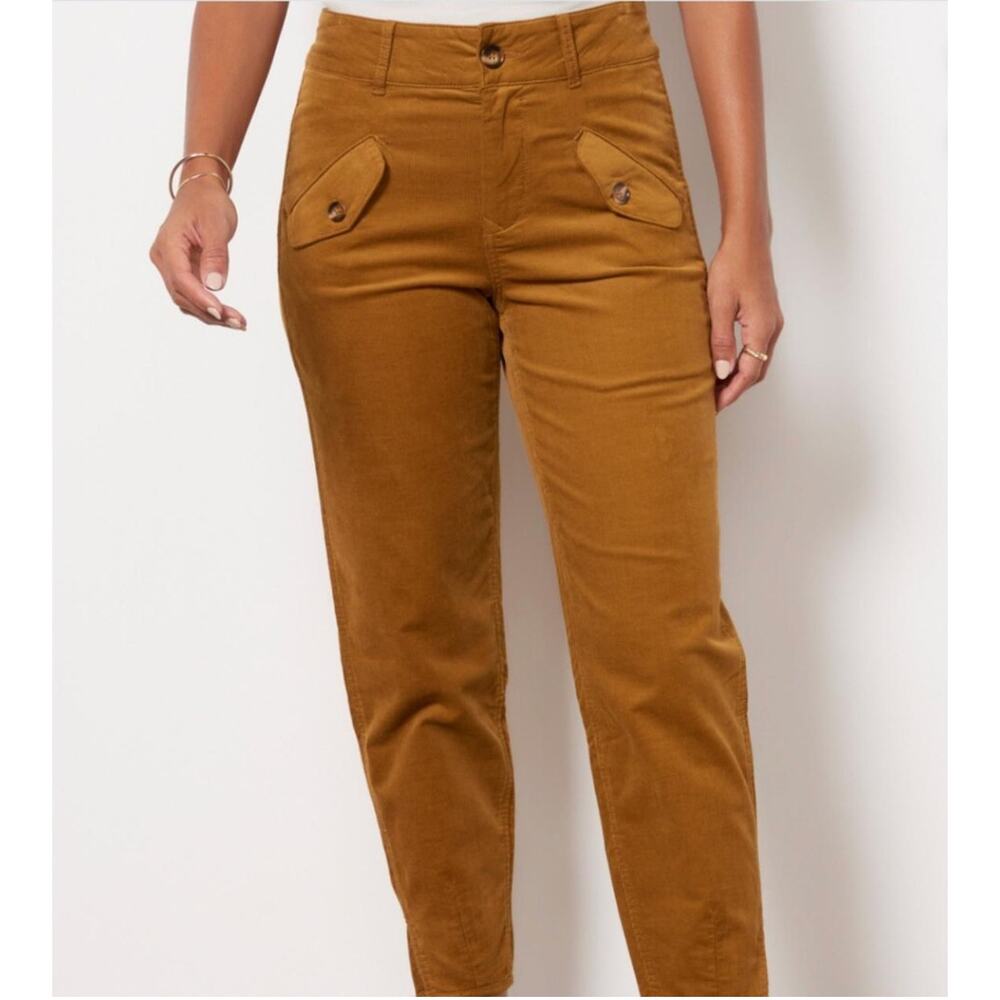 KUT from the Kloth Sadie Corduroy Pants in Camel, size 8